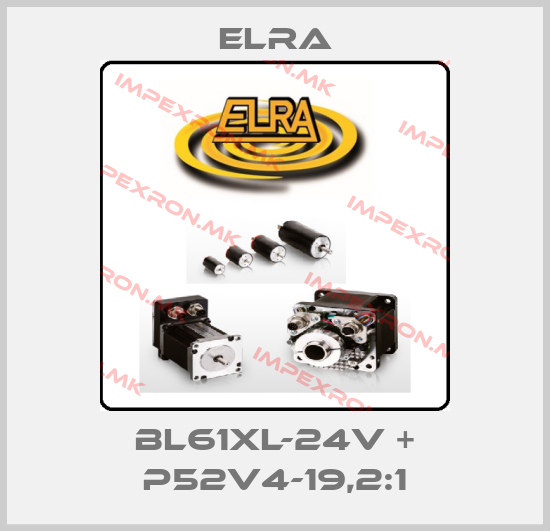 Elra-BL61XL-24V + P52V4-19,2:1price