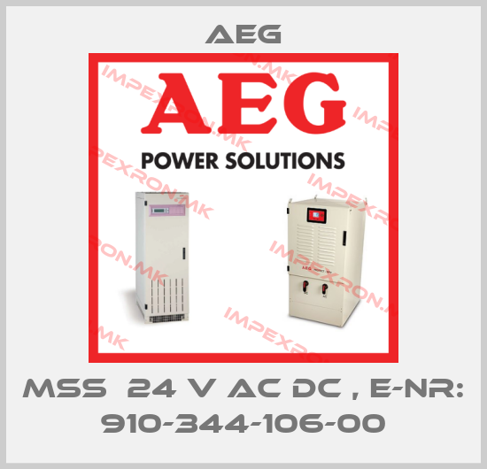 AEG-MSS  24 V AC DC , E-Nr: 910-344-106-00price