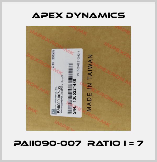 Apex Dynamics-PAII090-007  ratio i = 7price