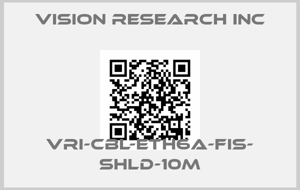 VISION RESEARCH INC Europe