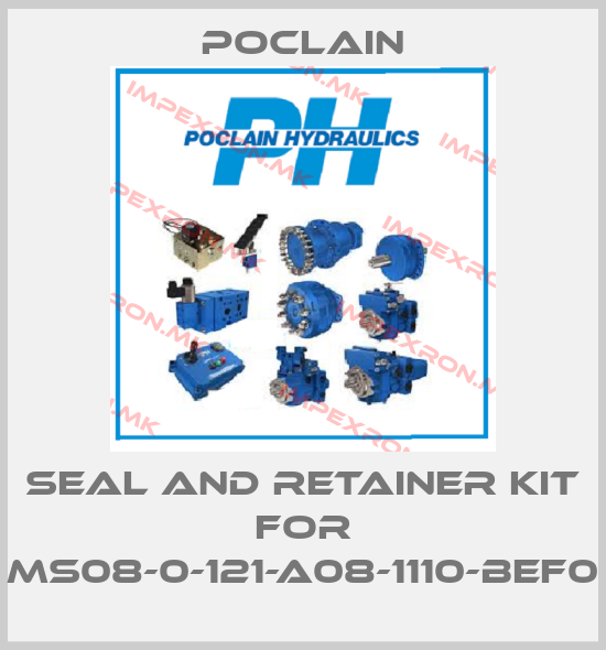 Poclain-SEAL AND RETAINER KIT FOR MS08-0-121-A08-1110-BEF0price