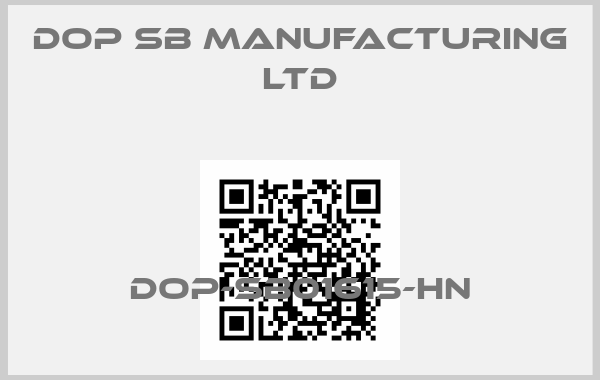 DOP SB Manufacturing Ltd Europe