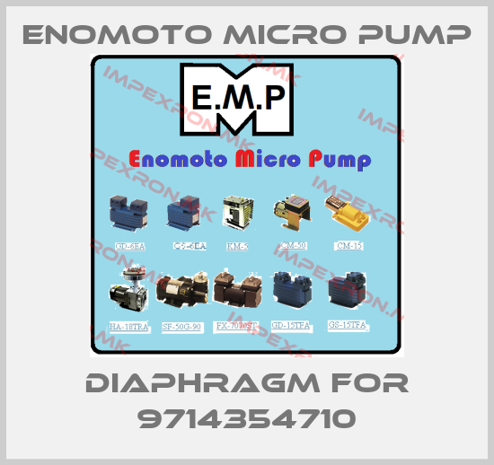 Enomoto Micro Pump-Diaphragm for 9714354710price