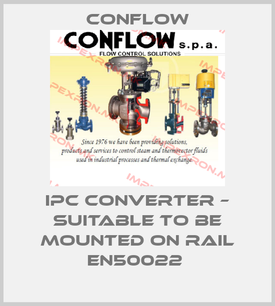 CONFLOW-IPC CONVERTER – SUITABLE TO BE MOUNTED ON RAIL EN50022 price