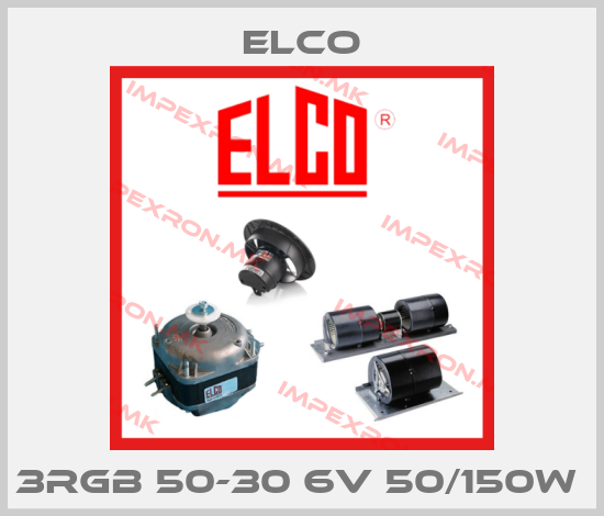 Elco-3RGB 50-30 6V 50/150W price