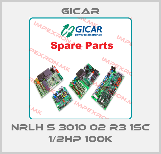 GICAR-NRLH S 3010 02 R3 1SC 1/2HP 100Kprice