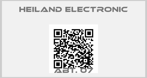 Heiland electronic Europe