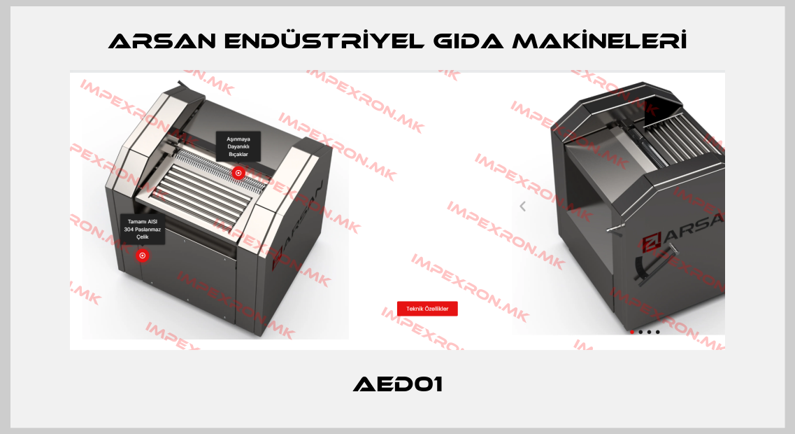 ARSAN ENDÜSTRİYEL GIDA MAKİNELERİ Europe