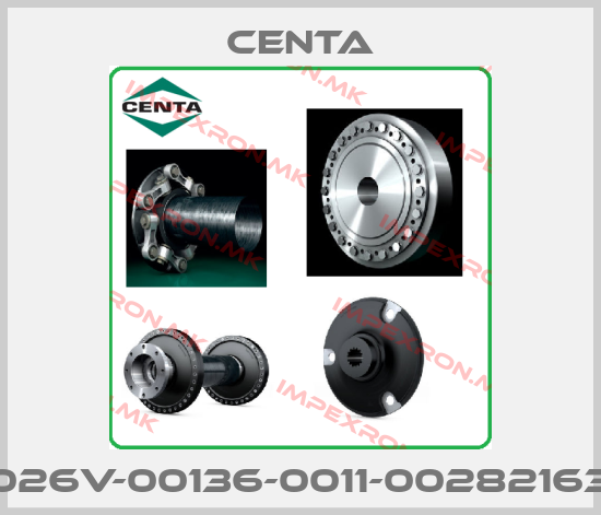 Centa-026V-00136-0011-00282163price