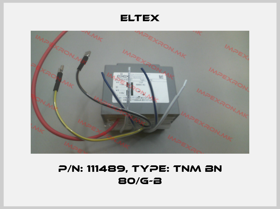 Eltex-P/N: 111489, Type: TNM BN 80/G-Bprice