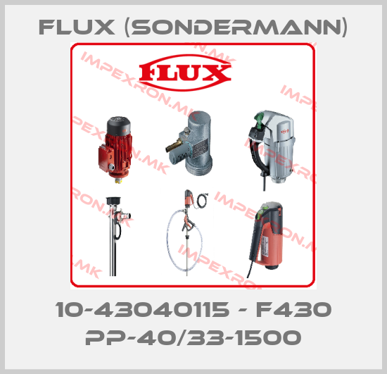 Flux (Sondermann) Europe