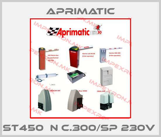 Aprimatic-ST450‐N C.300/SP 230V price