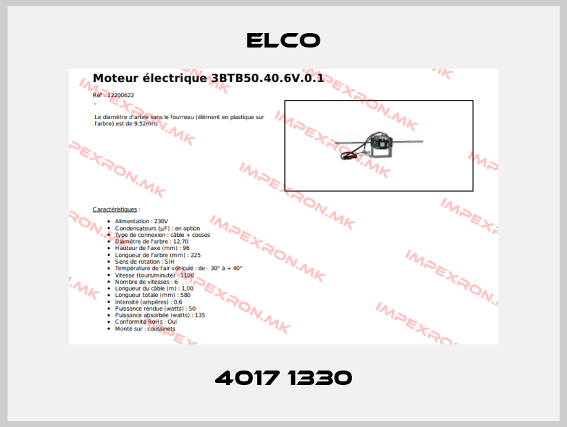 Elco-4017 1330price