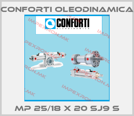 Conforti Oleodinamica-MP 25/18 X 20 SJ9 Sprice