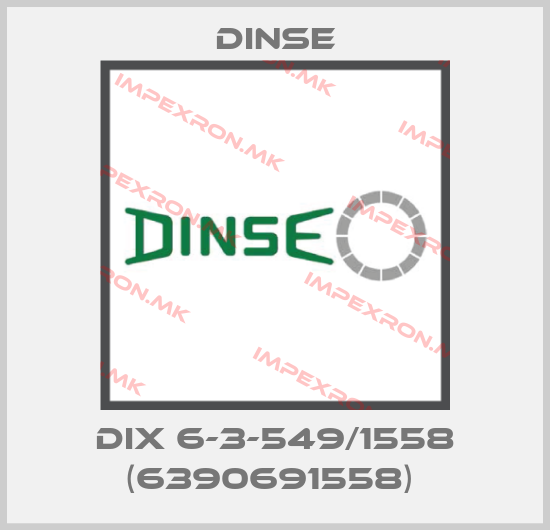 Dinse-DIX 6-3-549/1558 (6390691558) price