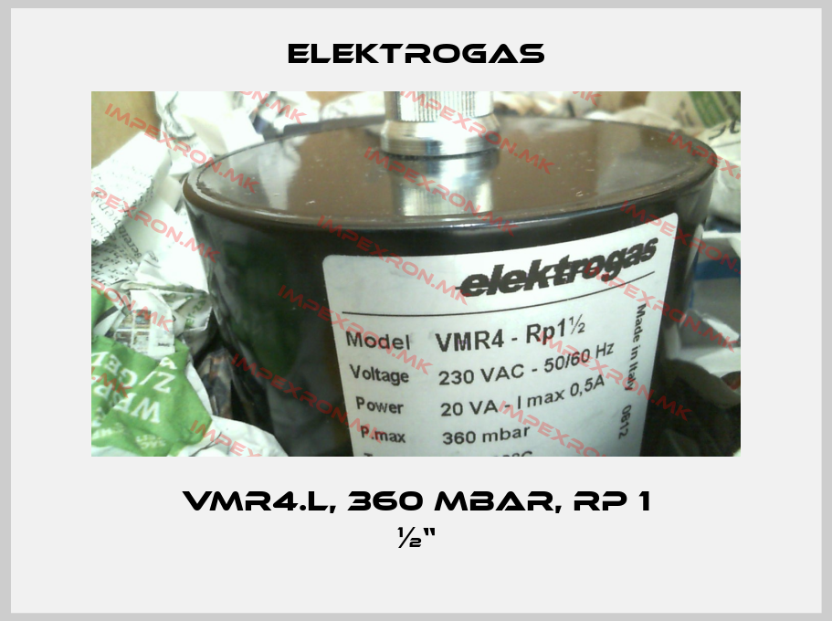 Elektrogas-VMR4.L, 360 mbar, Rp 1 ½“price