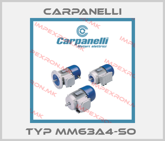 Carpanelli-Typ MM63a4-SO price