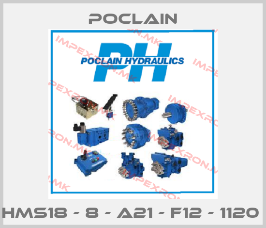 Poclain-HMS18 - 8 - A21 - F12 - 1120 price