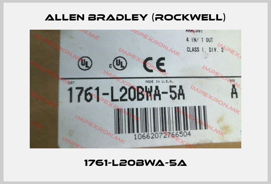 Allen Bradley (Rockwell)-1761-L20BWA-5Aprice