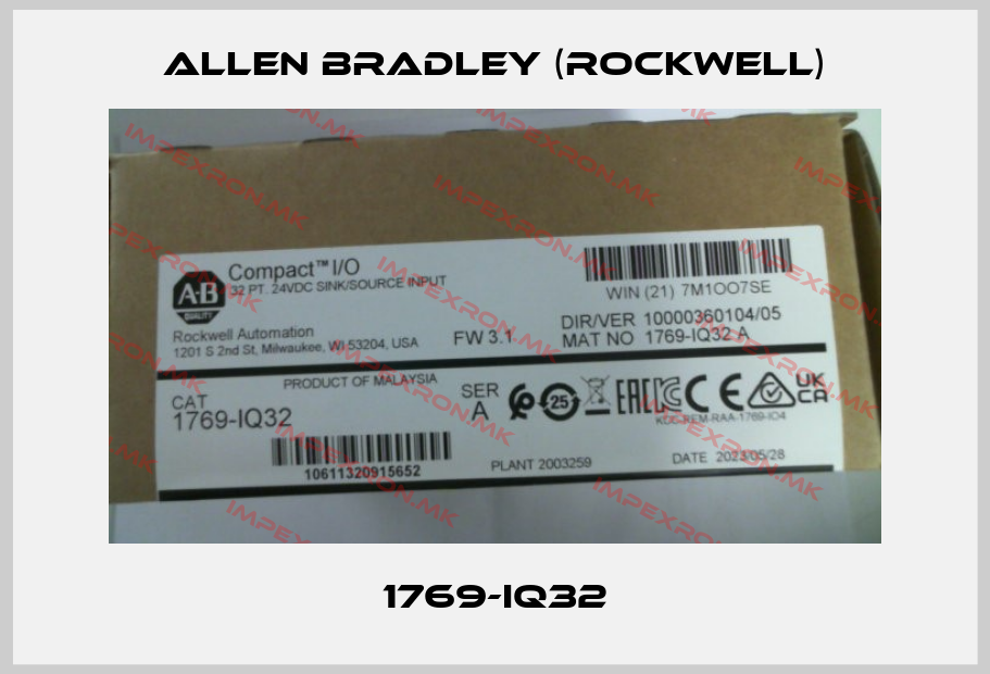 Allen Bradley (Rockwell)-1769-IQ32price