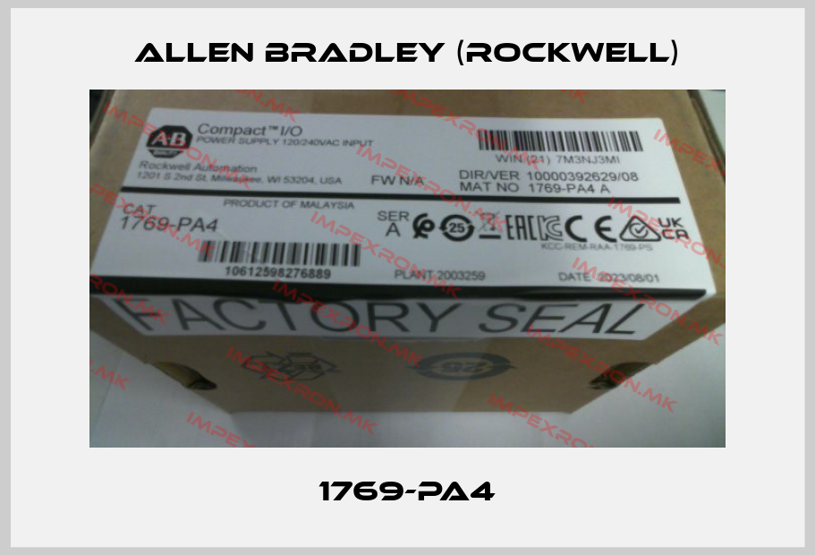 Allen Bradley (Rockwell)-1769-PA4price