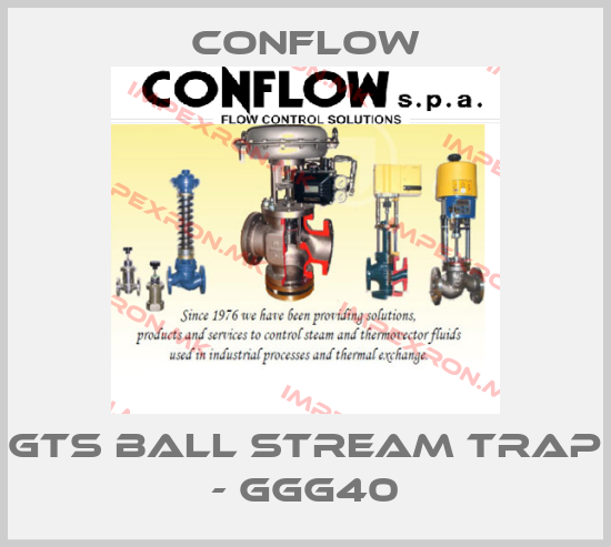 CONFLOW-GTS ball stream trap - GGG40price