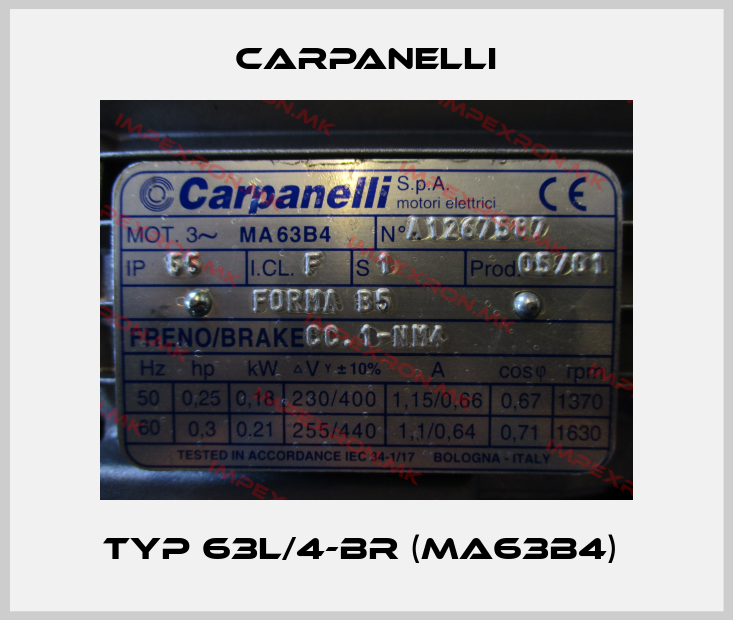 Carpanelli-Typ 63L/4-BR (MA63b4) price