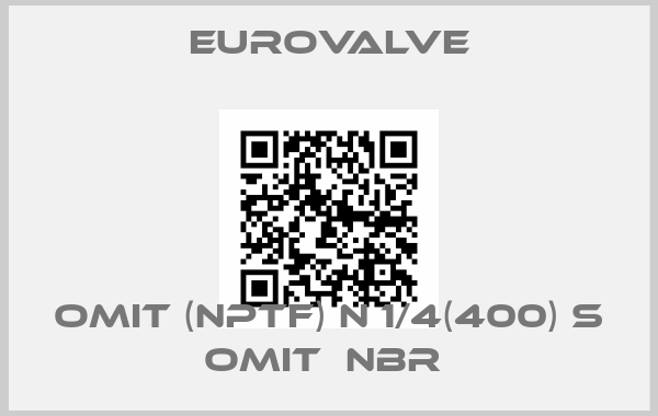 Eurovalve-Omit (NPTF) N 1/4(400) S Omit  NBR price