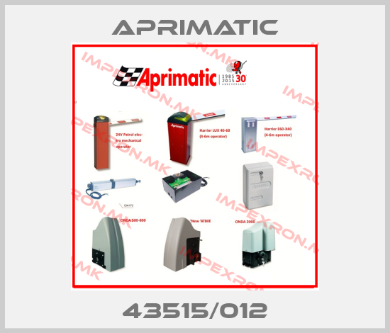 Aprimatic-43515/012price