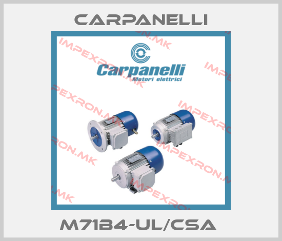 Carpanelli-M71b4-UL/CSA price