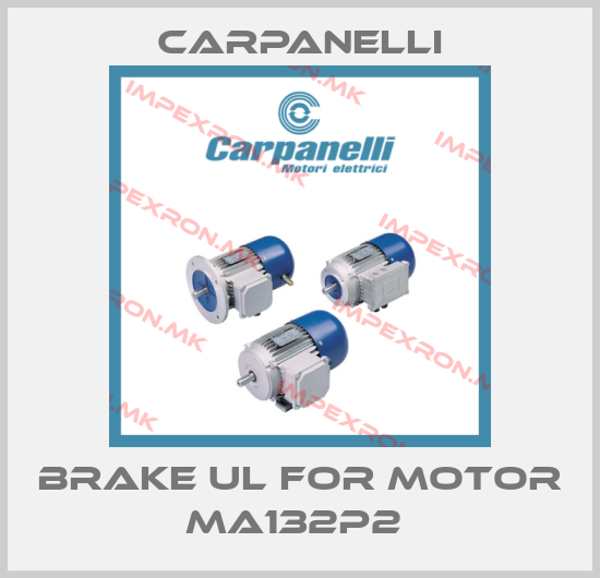 Carpanelli-Brake UL for motor MA132p2 price