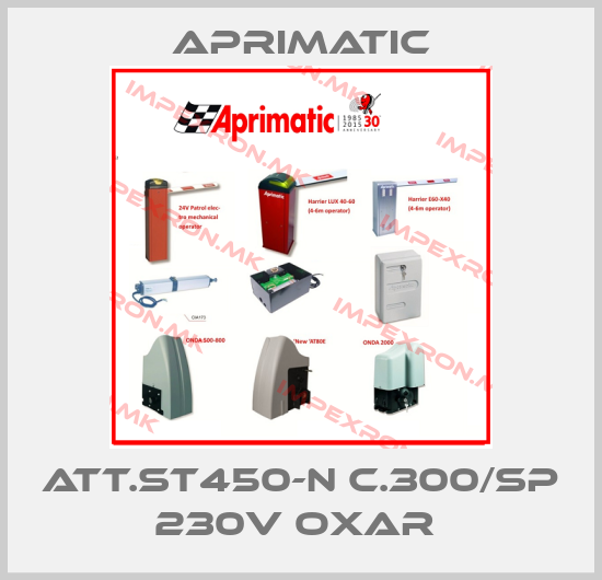 Aprimatic-ATT.ST450-N C.300/SP 230V OXAR price