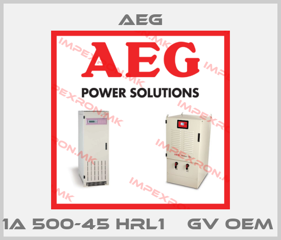 AEG-1A 500-45 HRL1    GV OEM price