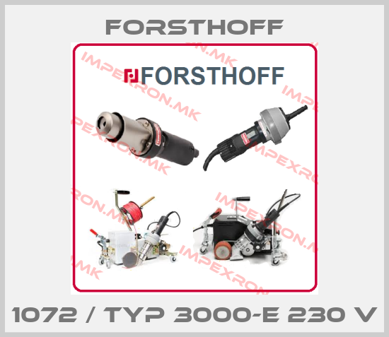 Forsthoff Europe