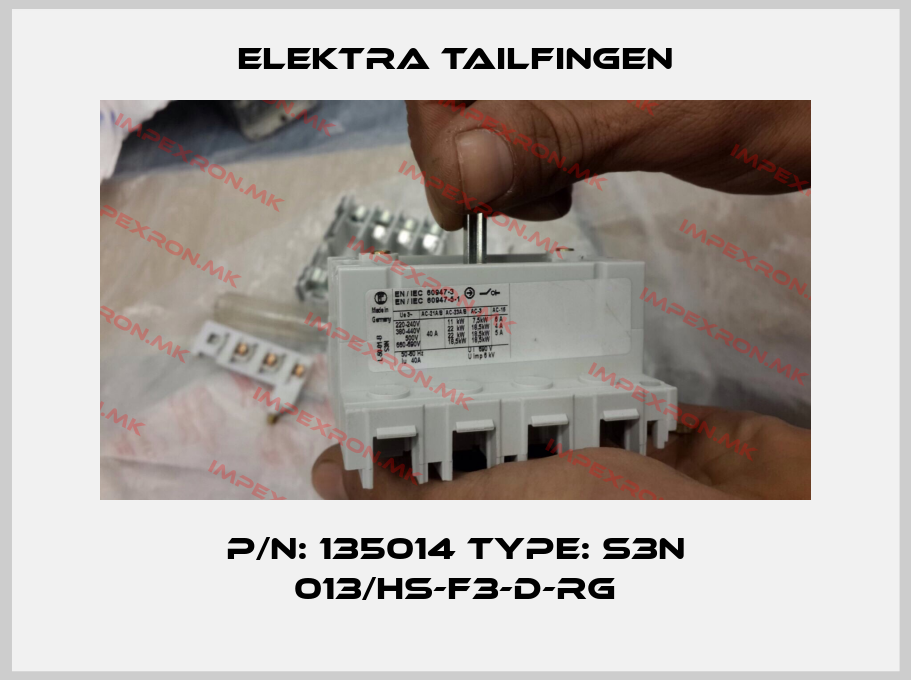 Elektra Tailfingen Europe