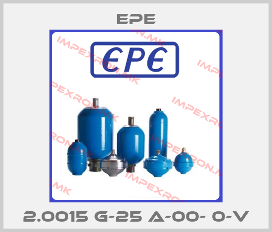 Epe-2.0015 G-25 A-00- 0-Vprice