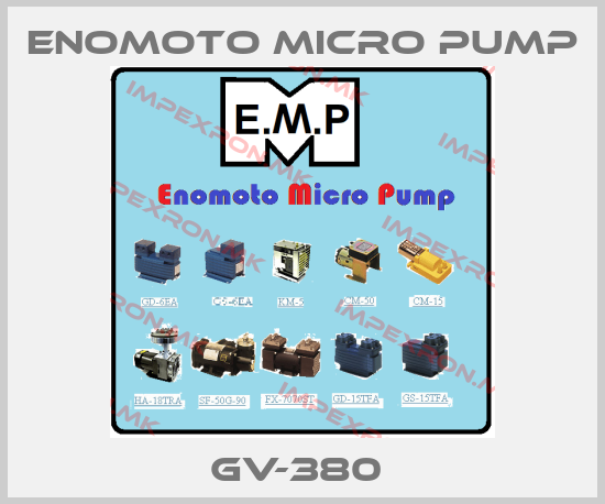 Enomoto Micro Pump-GV-380 price