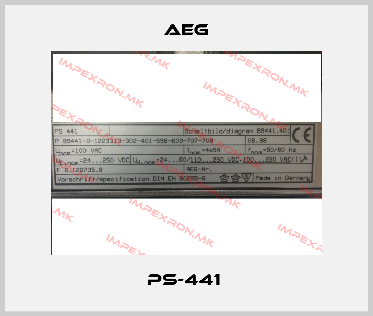 AEG-PS-441 price