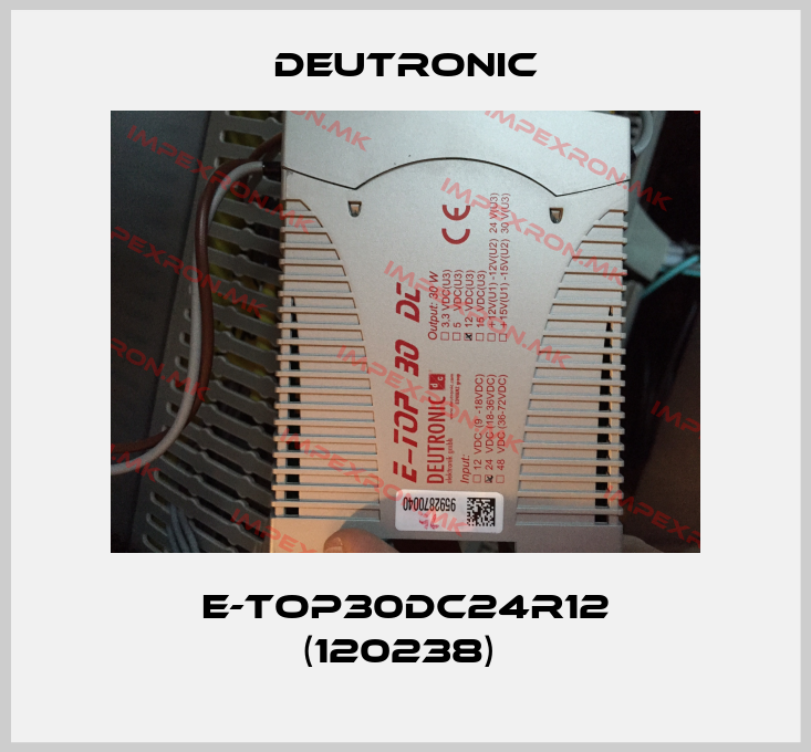 Deutronic- E-TOP30DC24R12 (120238) price