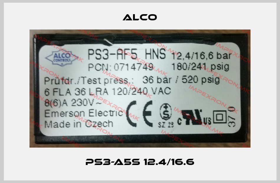 Alco-PS3-A5S 12.4/16.6price